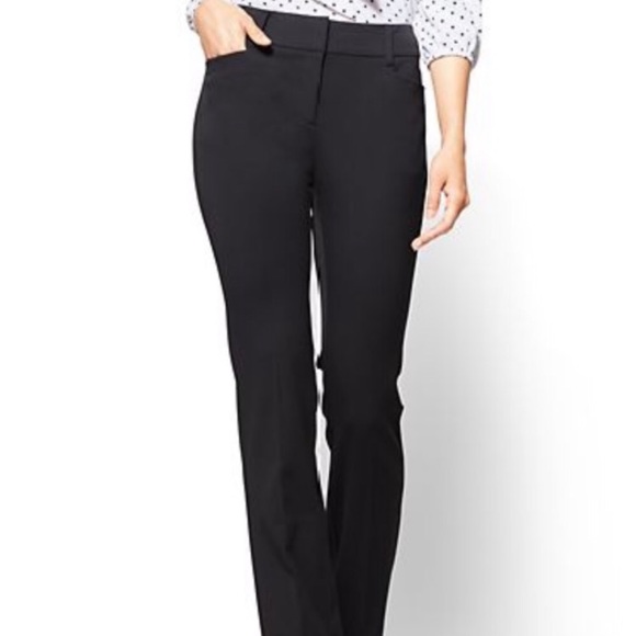 Modern Fit, Straight Leg Pant - 7th Avenue Design - Picture 1 of 6